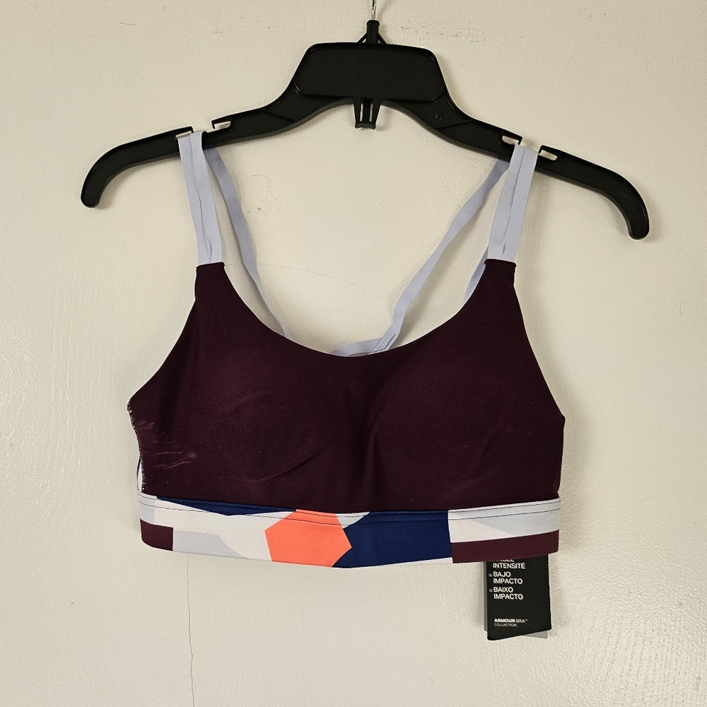 Under Armour Women's Vanish Printed Strappy Sport Bra